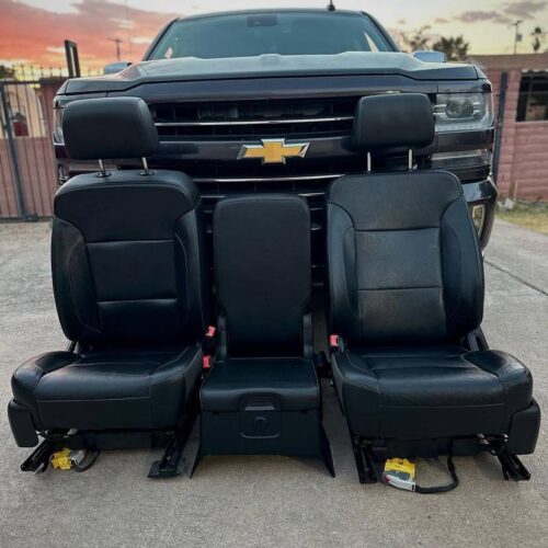 2014-2018 Silverado/Sierra Front Leather Seats w/ JumpSeat