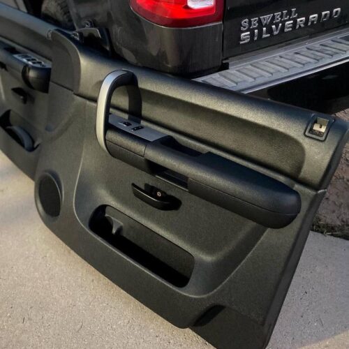 2007-2013 Silverado/Sierra Black Door Panels