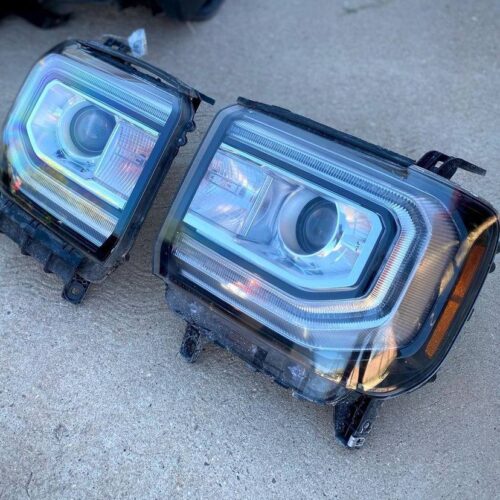 2016-2018 GMC Sierra OEM LED Headlights w/ ballast